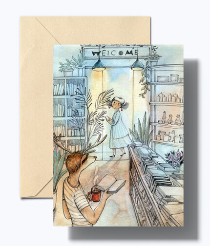 کارت پستال آقای گوزن